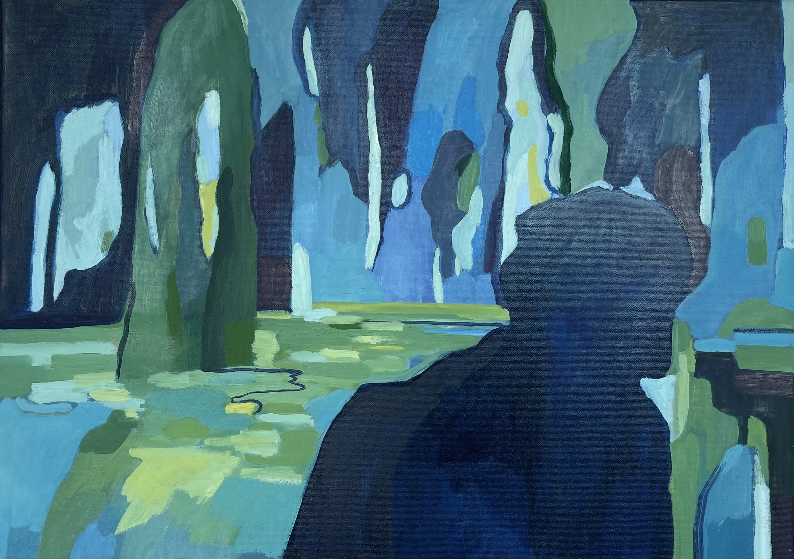Wandering Shadow by Gaia Pawar Shapiro