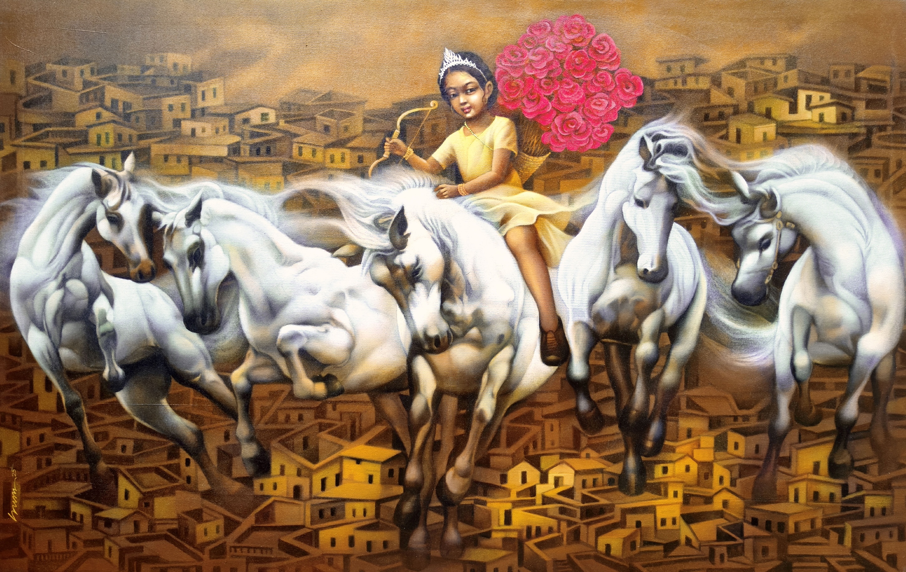Resilience's Embrace Love's Triumph Amidst Chaos II